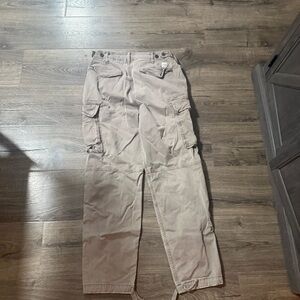 American Eagle Outfitters Light Brown Cargo Pants